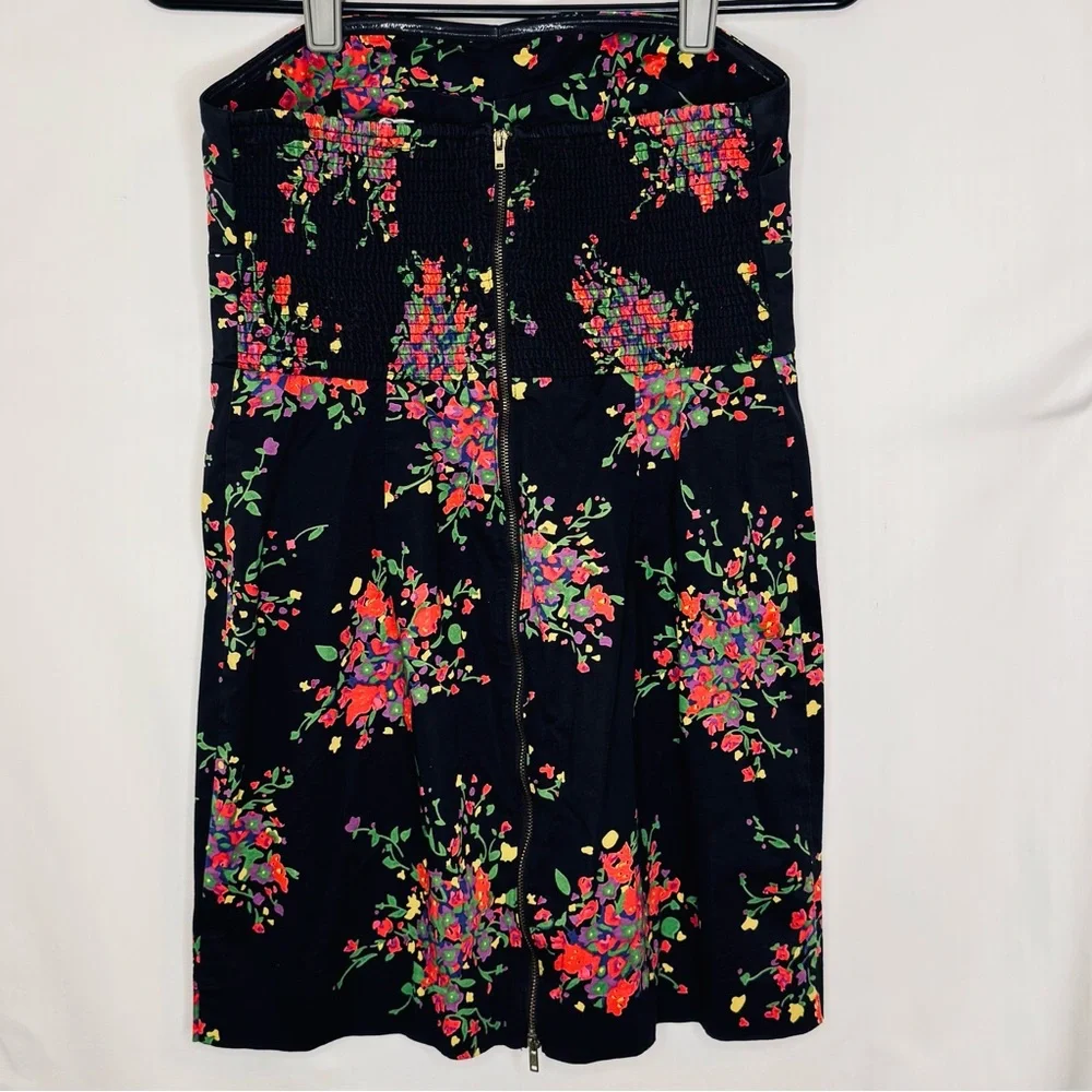 Free People Poison Apple Floral Strapless Mini Dress